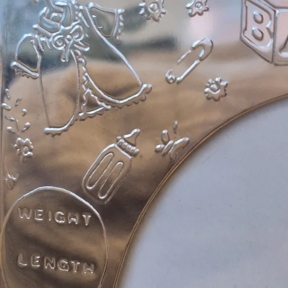 Silver Baby Photo Frame - Picture 6 of 12